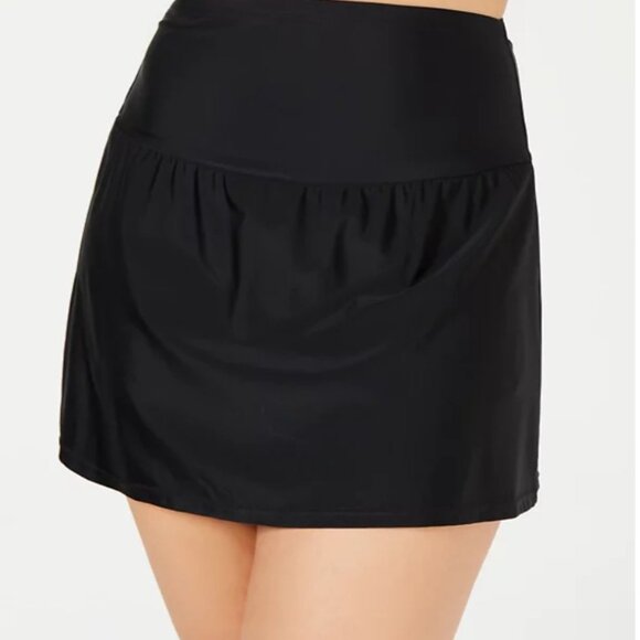 Island Escape Plus Size Tummy-Control Swim Skirt - Size: 22W - NWT - Picture 12 of 14